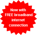 Broadband Internet now available at the Engine House Cottages